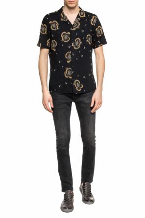 'sumire' patterned shirt with short sleeves, zdjęcie 2 'sumire' patterned shirt with short sleeves od AllSaints